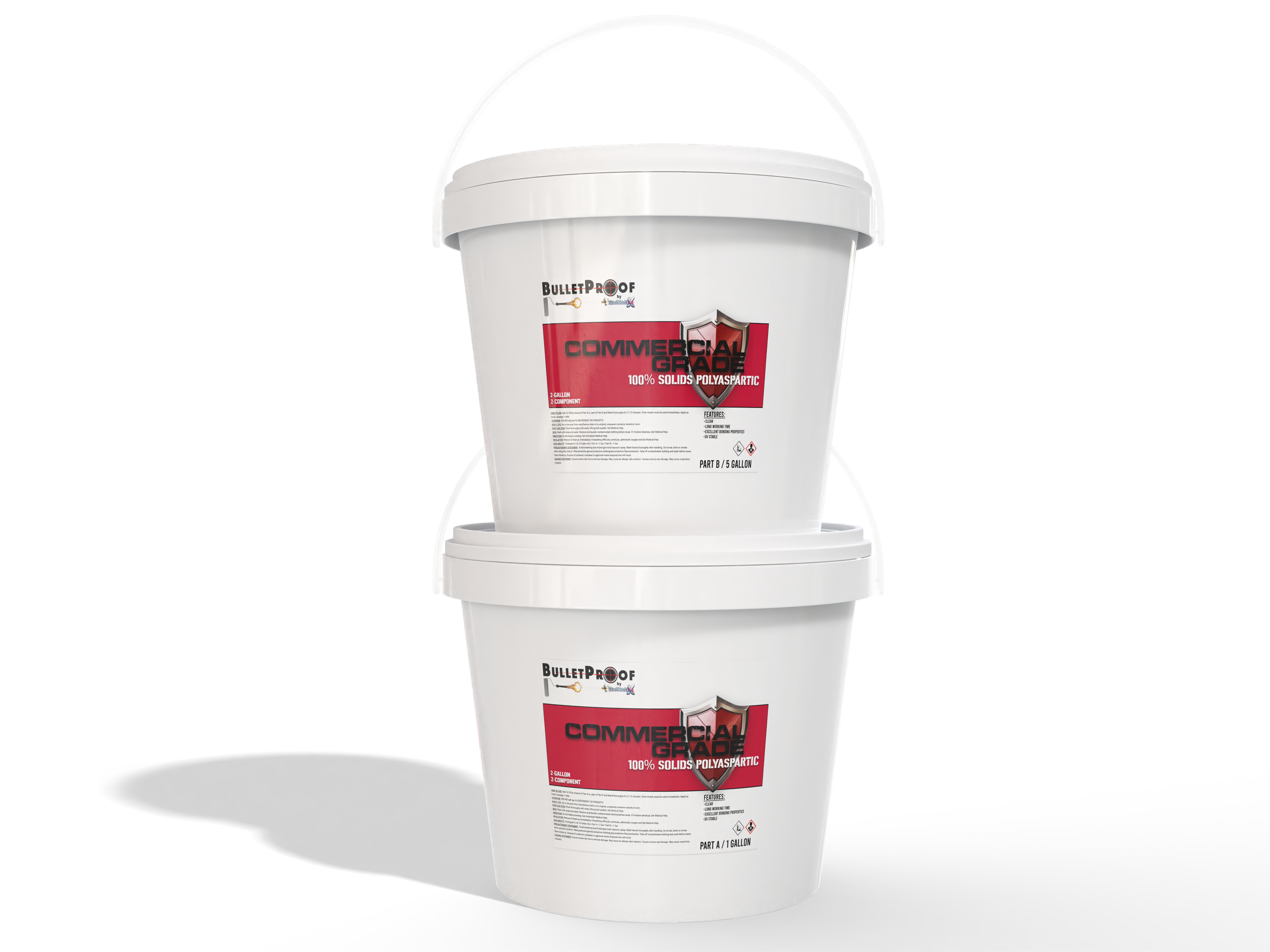Bulletproof: Commercial Grade - 100% Solids Polyaspartic