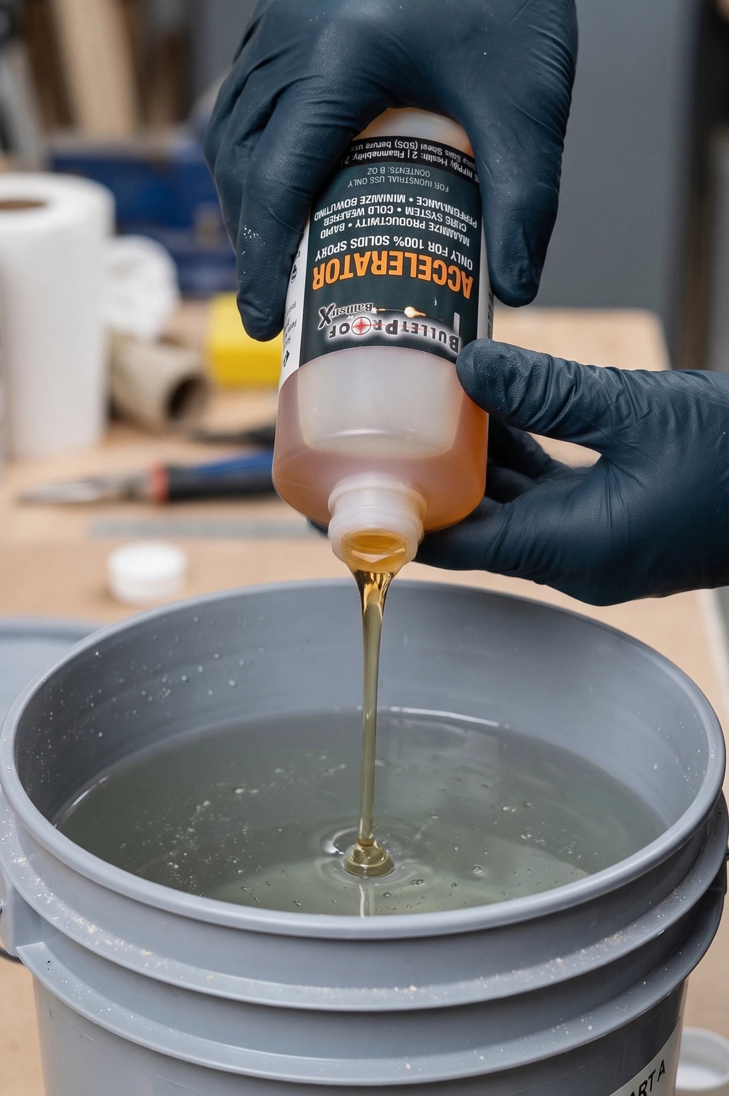 Bulletproof - 100% Solids Epoxy Cure Time Accelerator