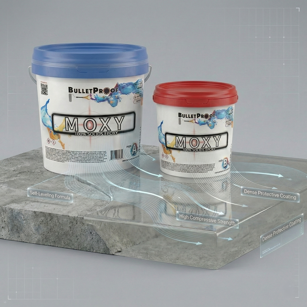 Bulletproof: MOXY | 100% Solids Epoxy 3 Gallon Kit