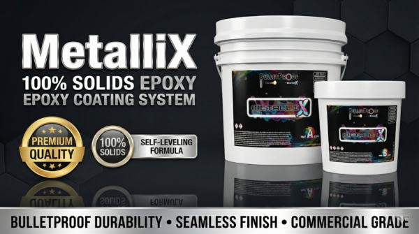 Bulletproof: MetalliX 100% Solids Epoxy - 3 Gallon Kit