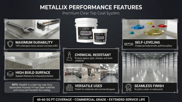 Bulletproof: MetalliX 100% Solids Epoxy - 3 Gallon Kit