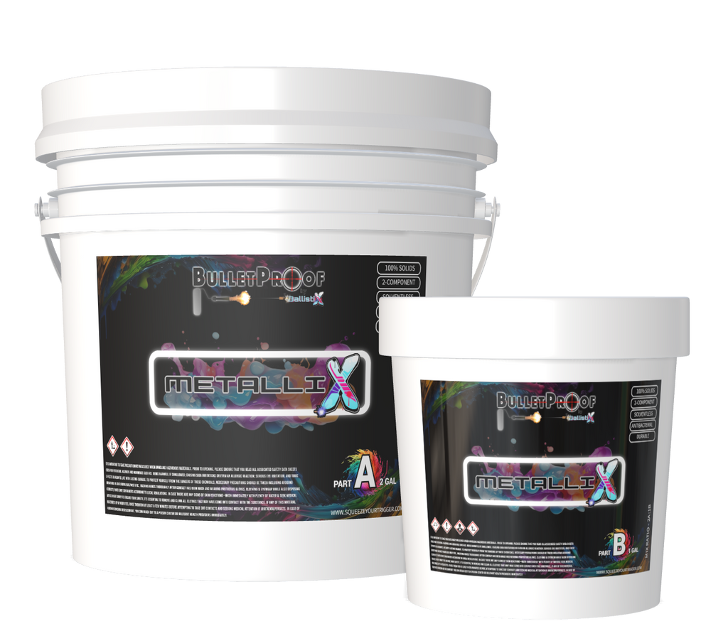 Bulletproof: MetalliX 100% Solids Epoxy - 3 Gallon Kit